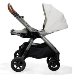 Joie Finiti I-Level Signature Travel System Oyster -Kiddies Kingdom Store Joie Finiti Signature Pushchair Oyster 9 1