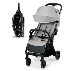 Kinderkraft Compact Pushchair APINO Dove Grey