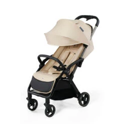 Kinderkraft Compact Pushchair APINO Dune Beige -Kiddies Kingdom Store Kinderkraft Apino Stroller Dune Beige 3
