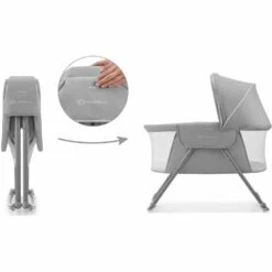 Kinderkraft Lovi 3 In 1 Crib Grey 20 Kinderkraft Lovi 3 In 1 Crib Grey -Kiddies Kingdom Store Kinderkraft Lovi 3 in 1 Crib Grey 9
