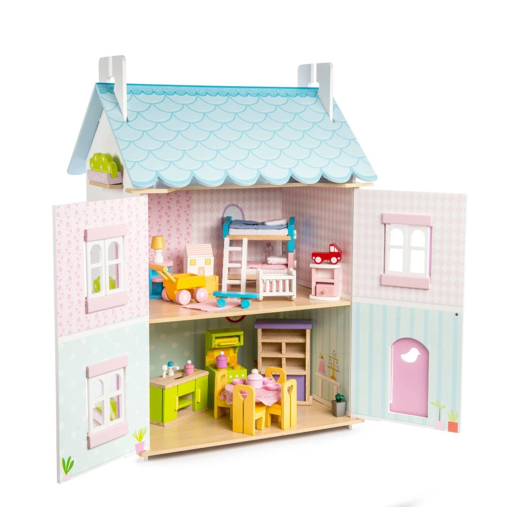 Le Toy Van Bluebird Dolls House With Furniture 2 Le Toy Van Bluebird Dolls House With Furniture - Image 2