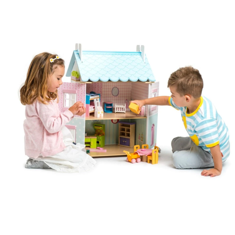 Le Toy Van Bluebird Dolls House With Furniture 4 Le Toy Van Bluebird Dolls House With Furniture - Image 4