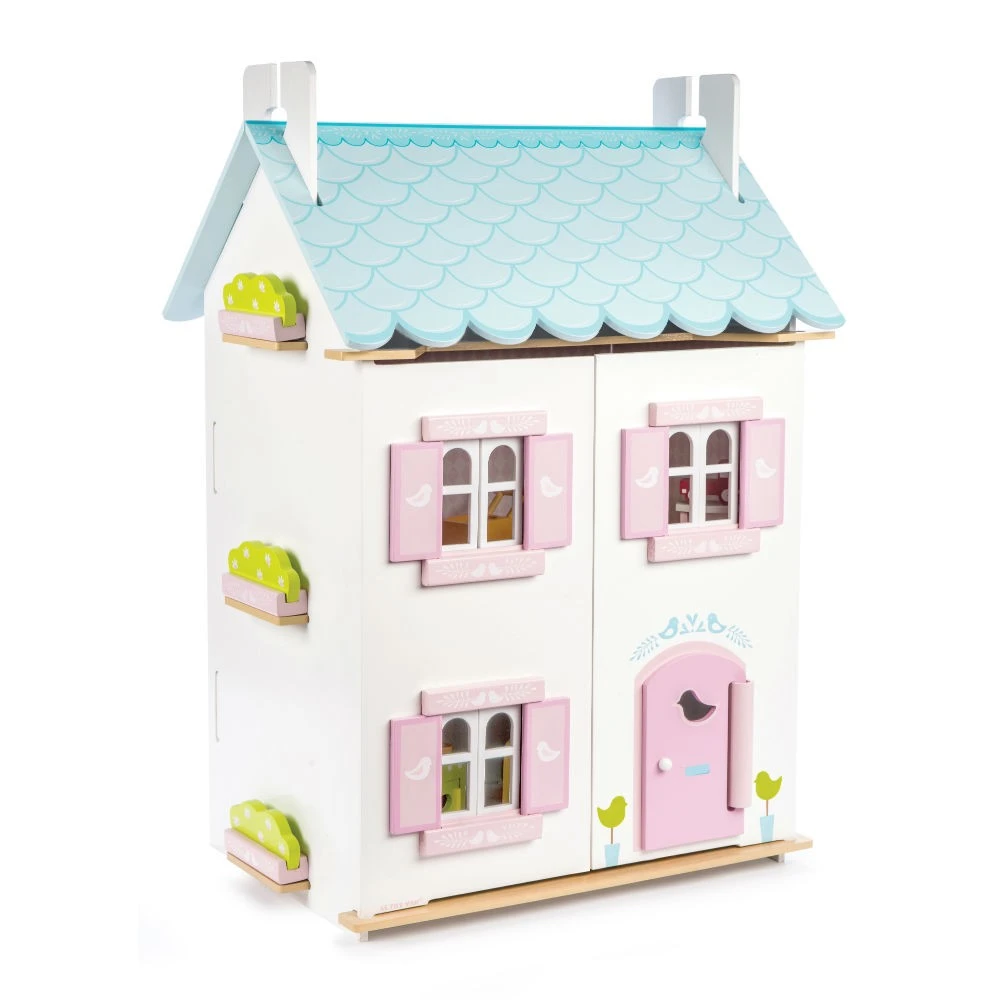Le Toy Van Bluebird Dolls House With Furniture 1 Le Toy Van Bluebird Dolls House With Furniture