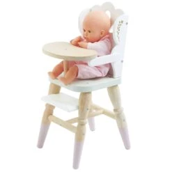 Le Toy Van 30cm Doll Accessory Bundle -Kiddies Kingdom Store Le Toy Van Doll High Chair 5 1
