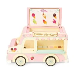 Le Toy Van Dolls House Ice Cream Van -Kiddies Kingdom Store Le Toy Van Dolly Ice Cream Van 2