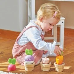 Le Toy Van Stacking Veggies 13 Le Toy Van Stacking Veggies -Kiddies Kingdom Store Le Toy Van Stacking Veggies1