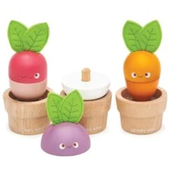 Le Toy Van Stacking Veggies 16 Le Toy Van Stacking Veggies -Kiddies Kingdom Store Le Toy Van Stacking Veggies5
