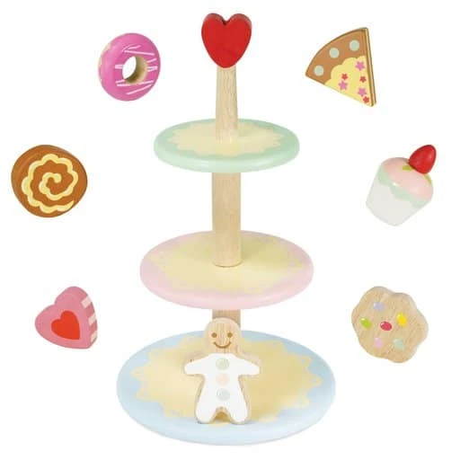 Le Toy Van Three Tier Cake Stand 2 Le Toy Van Three Tier Cake Stand - Image 2