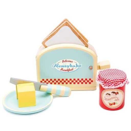 Le Toy Van Toaster Breakfast Set 2 Le Toy Van Toaster Breakfast Set - Image 2