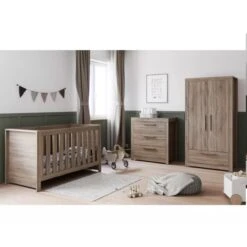 Little Acorns Ellesmere 3 Piece Room Set – Truffle/Oak