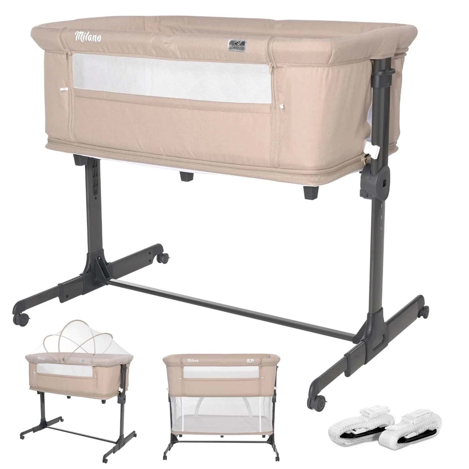 Obaby Nika 5 Piece Newborn Room Set Bundle – Grey Wash/White 6 Obaby Nika 5 Piece Newborn Room Set Bundle – Grey Wash/White - Image 6