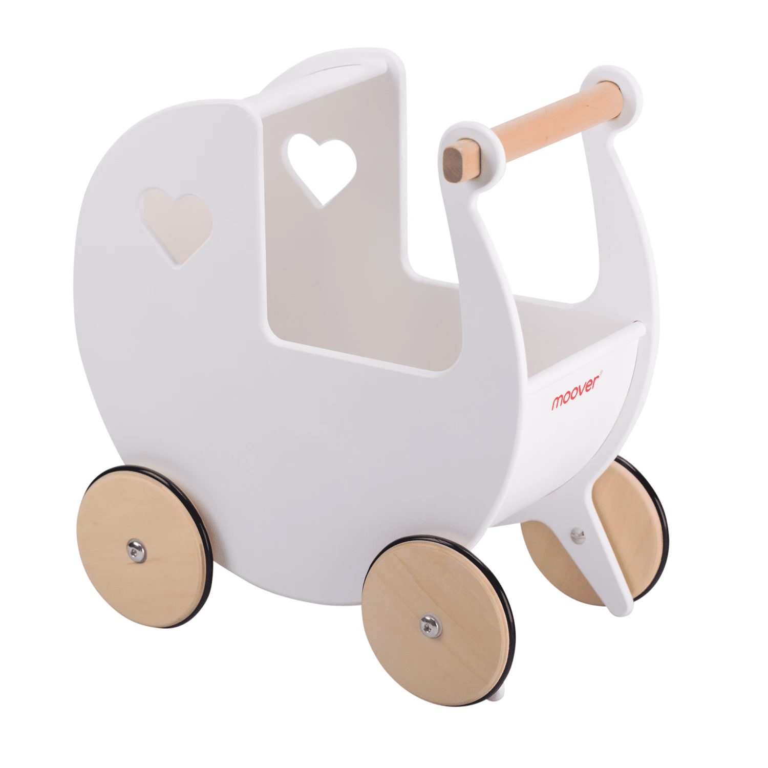 Moover Dolls Pram White 3 Moover Dolls Pram White - Image 3