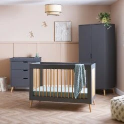 Obaby Maya 4in1 4 Piece Nursery Room Set – Slate