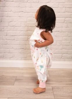 Bizzi Growin – MUSLIN ROMPER SUIT 18-36 MONTHS WONDERLAND -Kiddies Kingdom Store Muslin Rompersuit 2 1