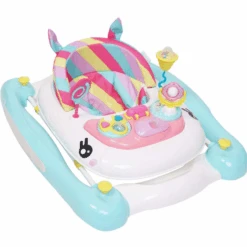 My Child Unicorn 2 In 1 Walker Rocker -Kiddies Kingdom Store My Child Walk n Rock Baby WalkerRocker Unicorn2