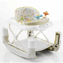 My Child Walk ‘N’ Rock Walker Neutral -Kiddies Kingdom Store My Child Walk n Rock Baby walker rocker neutral2