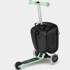 Mini Micro Scooter Suitcase And Light Up Wheels – Mint -Kiddies Kingdom Store NGJU