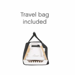 Tutti Bambini Nova Highchair/Rocker Package – Oak/White -Kiddies Kingdom Store Nova highchair oak and grey 10