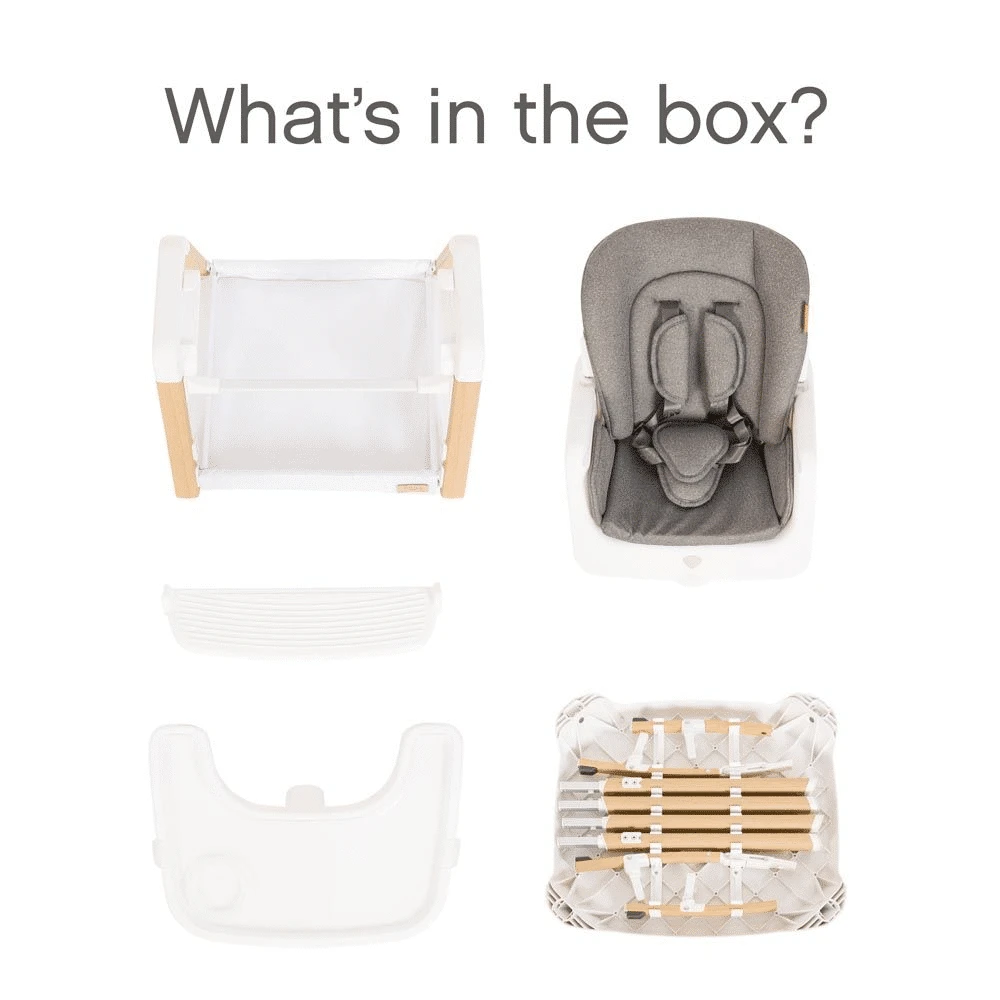 Tutti Bambini Nova Highchair – Oak/White 12 Tutti Bambini Nova Highchair – Oak/White - Image 12