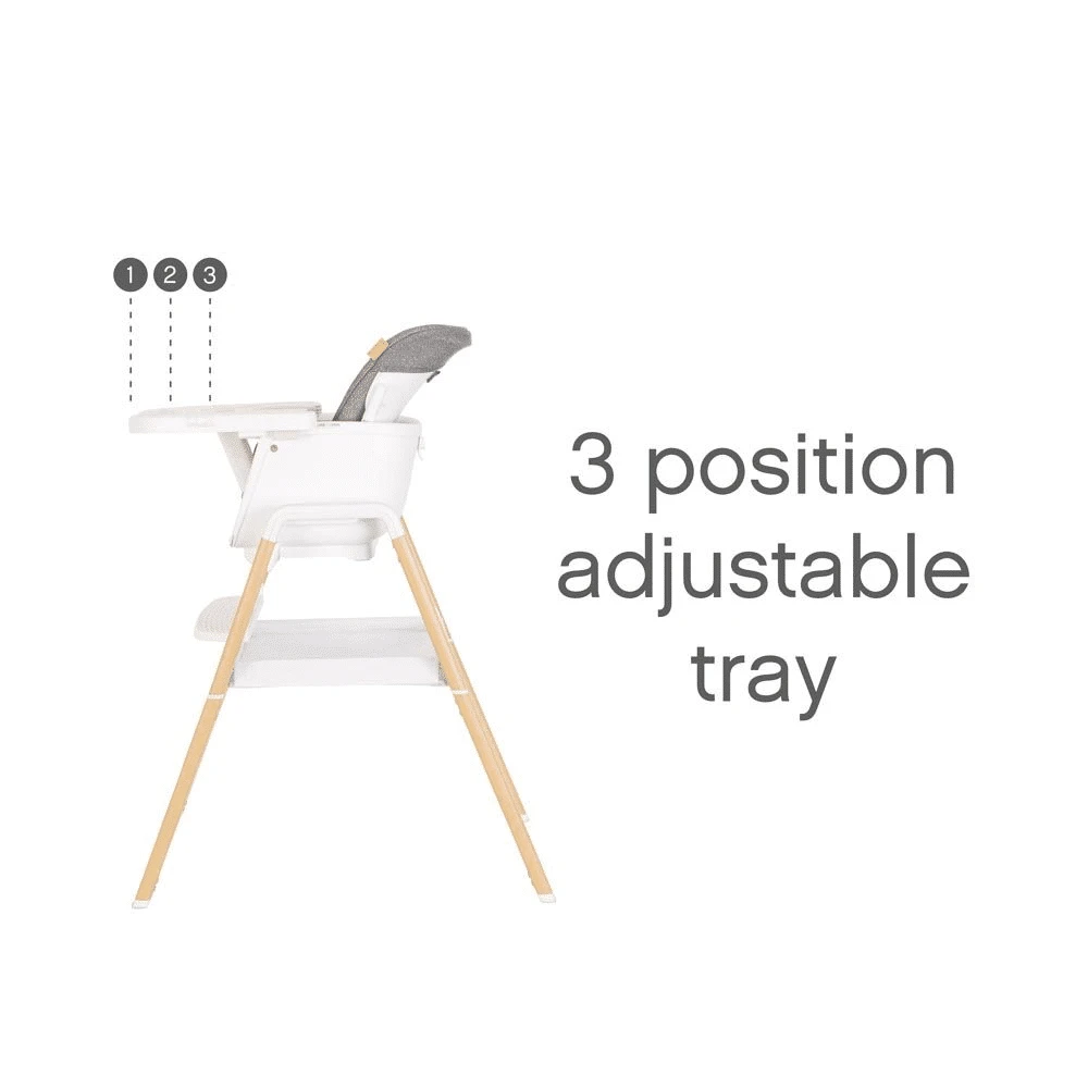 Tutti Bambini Nova Highchair – Oak/White 7 Tutti Bambini Nova Highchair – Oak/White - Image 7