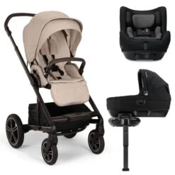 Nuna Mixx Next Cari Todl Travel System – Biscotti