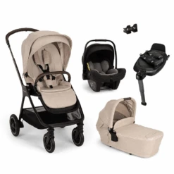 Nuna TRIV Next Travel System Biscotti