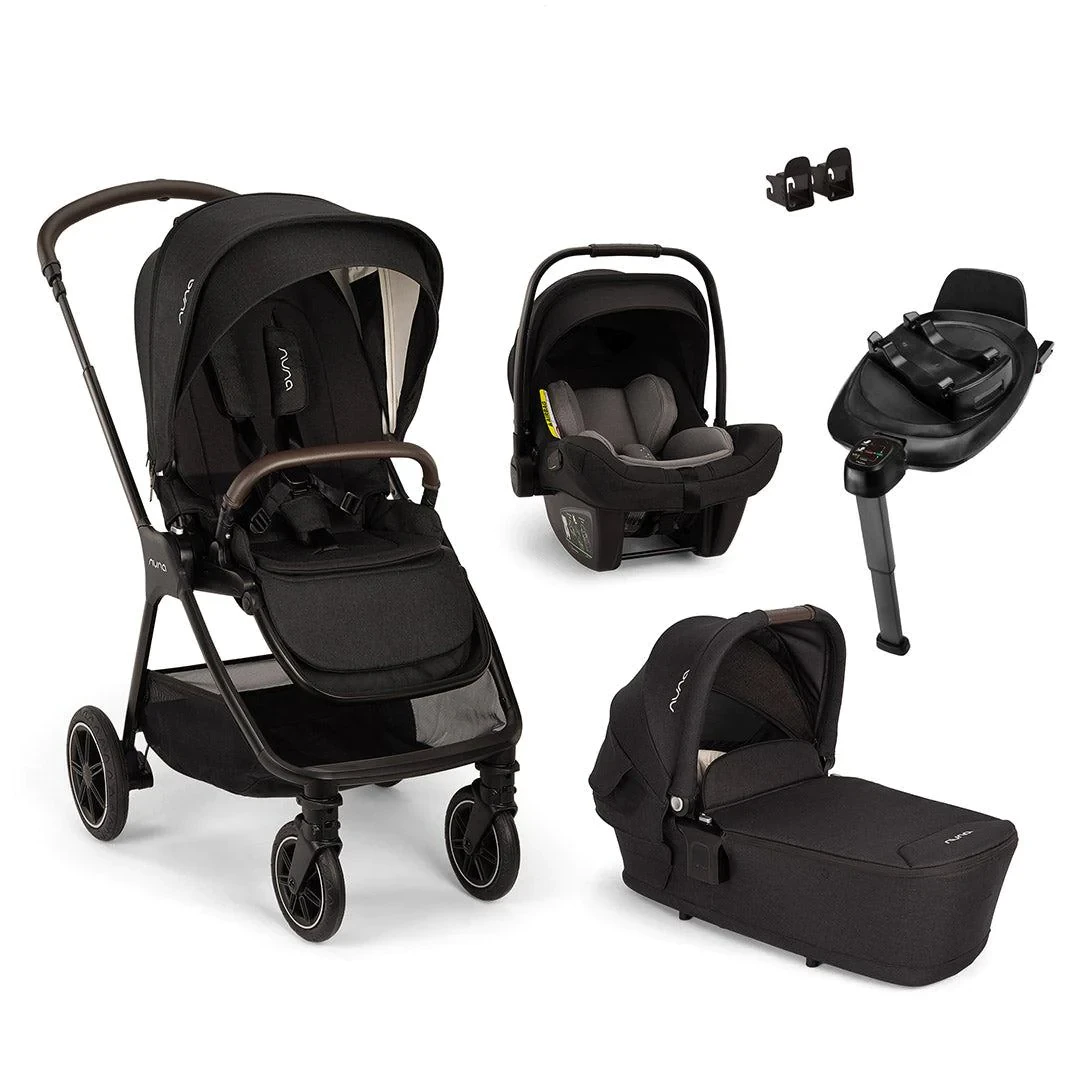 Nuna TRIV Next Travel System Caviar 1 Nuna TRIV Next Travel System Caviar