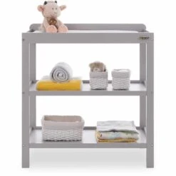Obaby Stamford Space Saver 2 Piece Room Set – Warm Grey -Kiddies Kingdom Store Obaby Grace 3 Piece Room Set Warm Grey 2