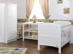 Obaby Grace 3 Piece Room Set – White