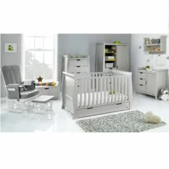 Obaby Stamford Classic Nursery Room Set Builder – Warm Grey