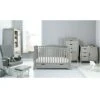 Obaby Stamford Luxe 5 Piece Room Set – Warm Grey