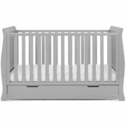 Obaby Stamford Classic Sleigh 3 Piece Nursery Room Set – Warm Grey 24 Obaby Stamford Classic Sleigh 3 Piece Nursery Room Set – Warm Grey -Kiddies Kingdom Store Obaby Stamford Sleigh 3 Piece Room Set Warm Grey 7