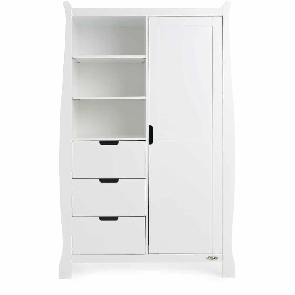 Obaby Stamford Tall Drawers 3 Piece Nursery Room Set – White 6 Obaby Stamford Tall Drawers 3 Piece Nursery Room Set – White - Image 6