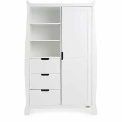 Obaby Stamford Classic Sleigh 4 Piece Room Set/Mattress – White 21 Obaby Stamford Classic Sleigh 4 Piece Room Set/Mattress – White -Kiddies Kingdom Store Obaby Stamford Sleigh 3 Piece Room Set White 7 2