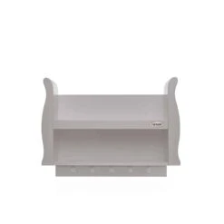 Obaby Stamford Mini 3 Piece Nursery Room Set – Warm Grey -Kiddies Kingdom Store Obaby Stamford Sleigh Shelf Warm Grey 3