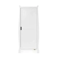 Obaby Stamford Luxe Nursery Room Set Builder – White -Kiddies Kingdom Store Obaby Stamford Sleigh Single Wardrobe White