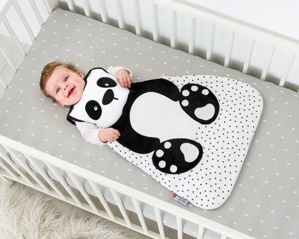 Bizzi Growin – BABY SLEEPING BAG 0-6 MONTHS 2.5 TOG – Panda 3 Bizzi Growin – BABY SLEEPING BAG 0-6 MONTHS 2.5 TOG – Panda - Image 3