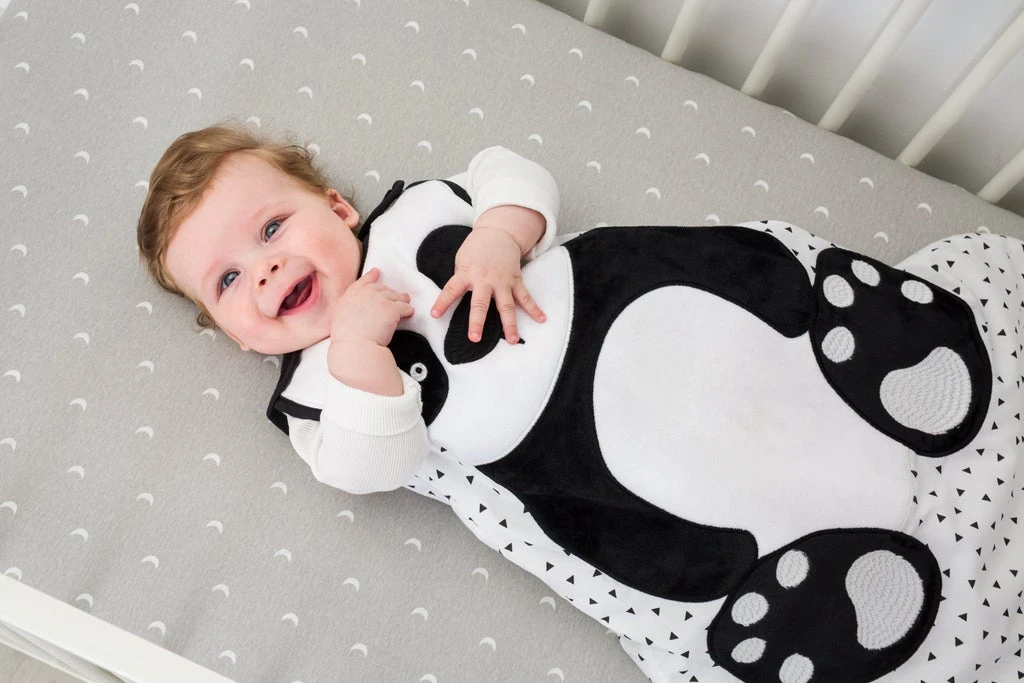 Bizzi Growin – BABY SLEEPING BAG 0-6 MONTHS 2.5 TOG – Panda 2 Bizzi Growin – BABY SLEEPING BAG 0-6 MONTHS 2.5 TOG – Panda - Image 2