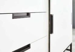 Pinolino Steel 3 Piece Extra Wide Nursery Room Set -Kiddies Kingdom Store Pinolino steel nursery room set 3