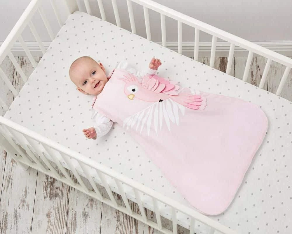 Bizzi Growin -BABY SLEEPING BAG 0-6 MONTHS 2.5 TOG – Pippa Parrot 3 Bizzi Growin -BABY SLEEPING BAG 0-6 MONTHS 2.5 TOG – Pippa Parrot - Image 3