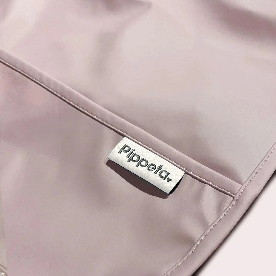 Pippeta Waterproof Cape Sleeved Bib – Ash Rose 4 Pippeta Waterproof Cape Sleeved Bib – Ash Rose - Image 4