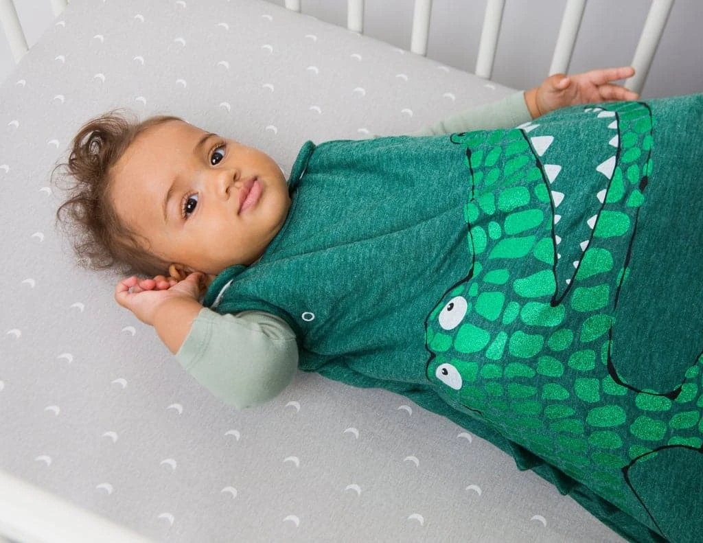 Bizzi Growin -BABY SLEEPING BAG 0-6 MONTHS 2.5 TOG – Rocka Croc 2 Bizzi Growin -BABY SLEEPING BAG 0-6 MONTHS 2.5 TOG – Rocka Croc - Image 2