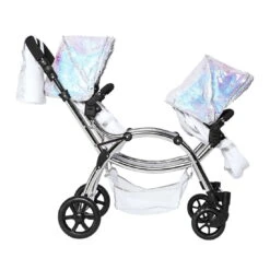 Roma Polly Amy Childs Twin Dolls Pram 22 Roma Polly Amy Childs Twin Dolls Pram -Kiddies Kingdom Store Roma Polly Amy Childs Twin Dolls Pram Mermaid 3 years 88cm 10
