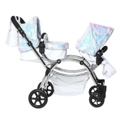 Roma Polly Amy Childs Twin Dolls Pram 15 Roma Polly Amy Childs Twin Dolls Pram -Kiddies Kingdom Store Roma Polly Amy Childs Twin Dolls Pram Mermaid 3 years 88cm 3