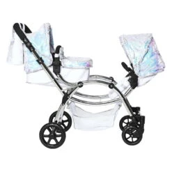 Roma Polly Amy Childs Twin Dolls Pram 16 Roma Polly Amy Childs Twin Dolls Pram -Kiddies Kingdom Store Roma Polly Amy Childs Twin Dolls Pram Mermaid 3 years 88cm 4