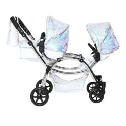 Roma Polly Amy Childs Twin Dolls Pram 19 Roma Polly Amy Childs Twin Dolls Pram -Kiddies Kingdom Store Roma Polly Amy Childs Twin Dolls Pram Mermaid 3 years 88cm 7