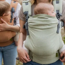 Tutti Bambini Boba X Baby Carrier Linen Green Willow 19 Tutti Bambini Boba X Baby Carrier Linen Green Willow -Kiddies Kingdom Store SDERGTHY