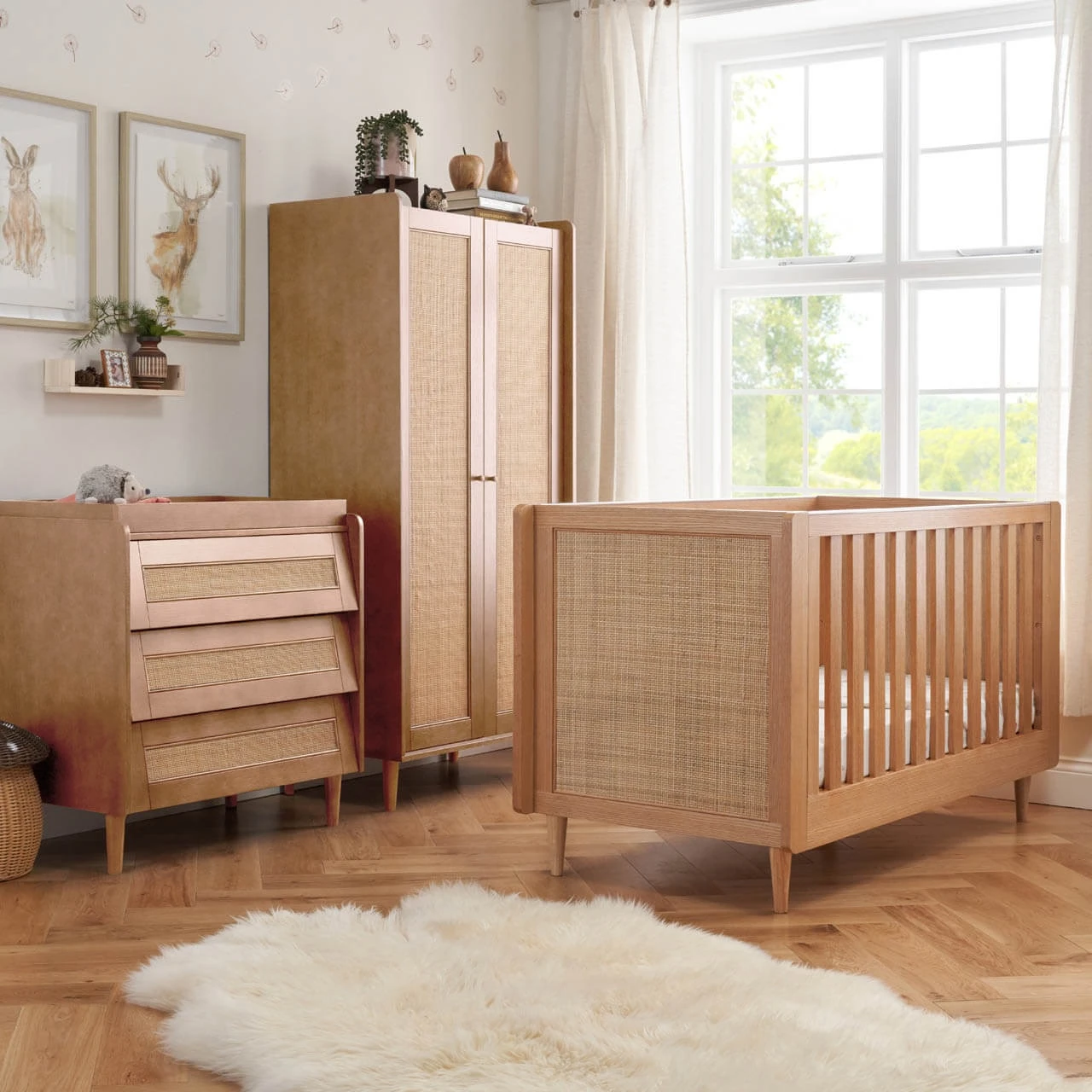 Tutti Bambini Japandi 3 Piece Room Set – Light Oak 1 Tutti Bambini Japandi 3 Piece Room Set – Light Oak