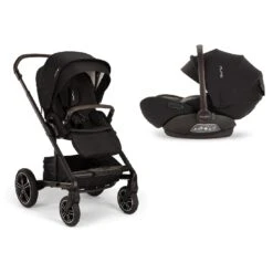 Nuna Mixx Next And ARRA Flex Caviar