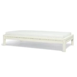 Mamas & Papas Solo Cot Bed And Mattress – White -Kiddies Kingdom Store SGDEHYR